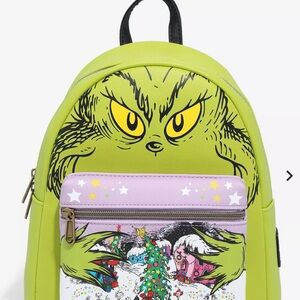 Loungefly Dr. Seuss Backpack in Bright Yellow and Green- LIMITED EDITION!!